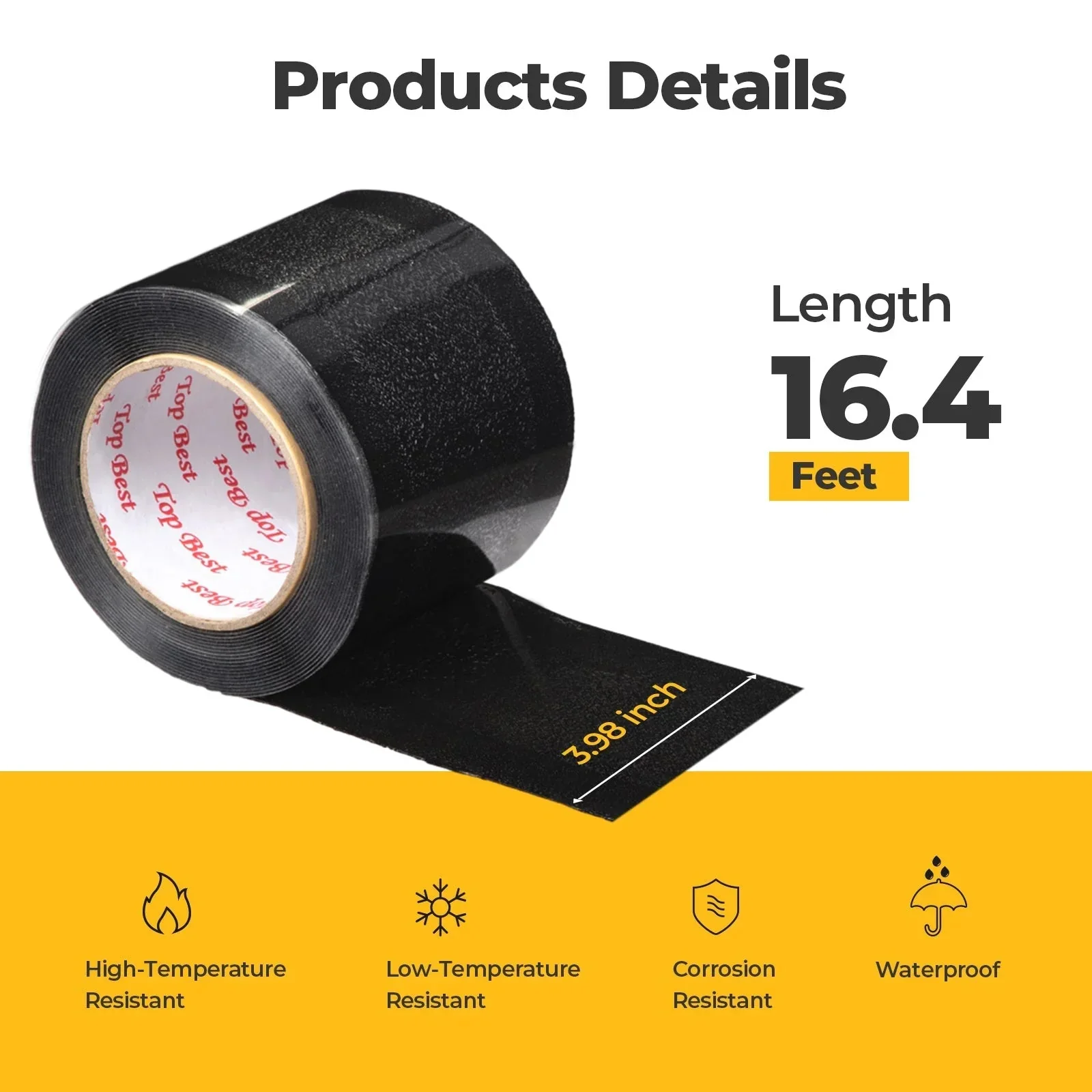 BougeRV Flexible Solar Panel Waterproof Butyl Rubber Tape - Image 3