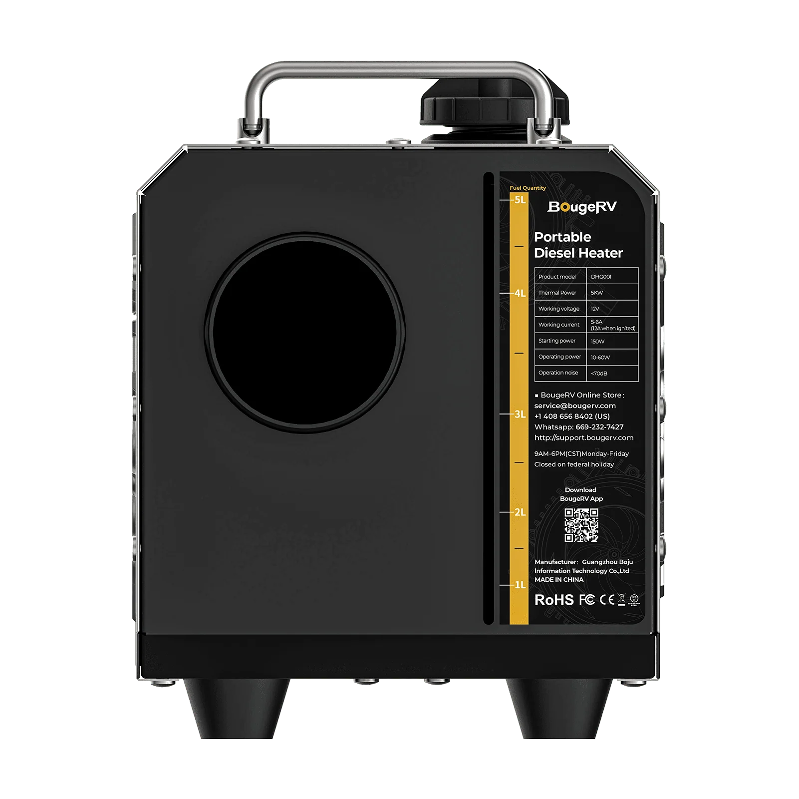 BougeRV New Portable Diesel Outdoor Heater (SC) - Image 2