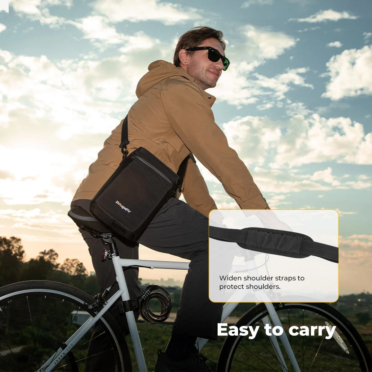 BougeRV Portable Carrying Bag for JuiceGo 240Wh Power Station (SC) - Image 4
