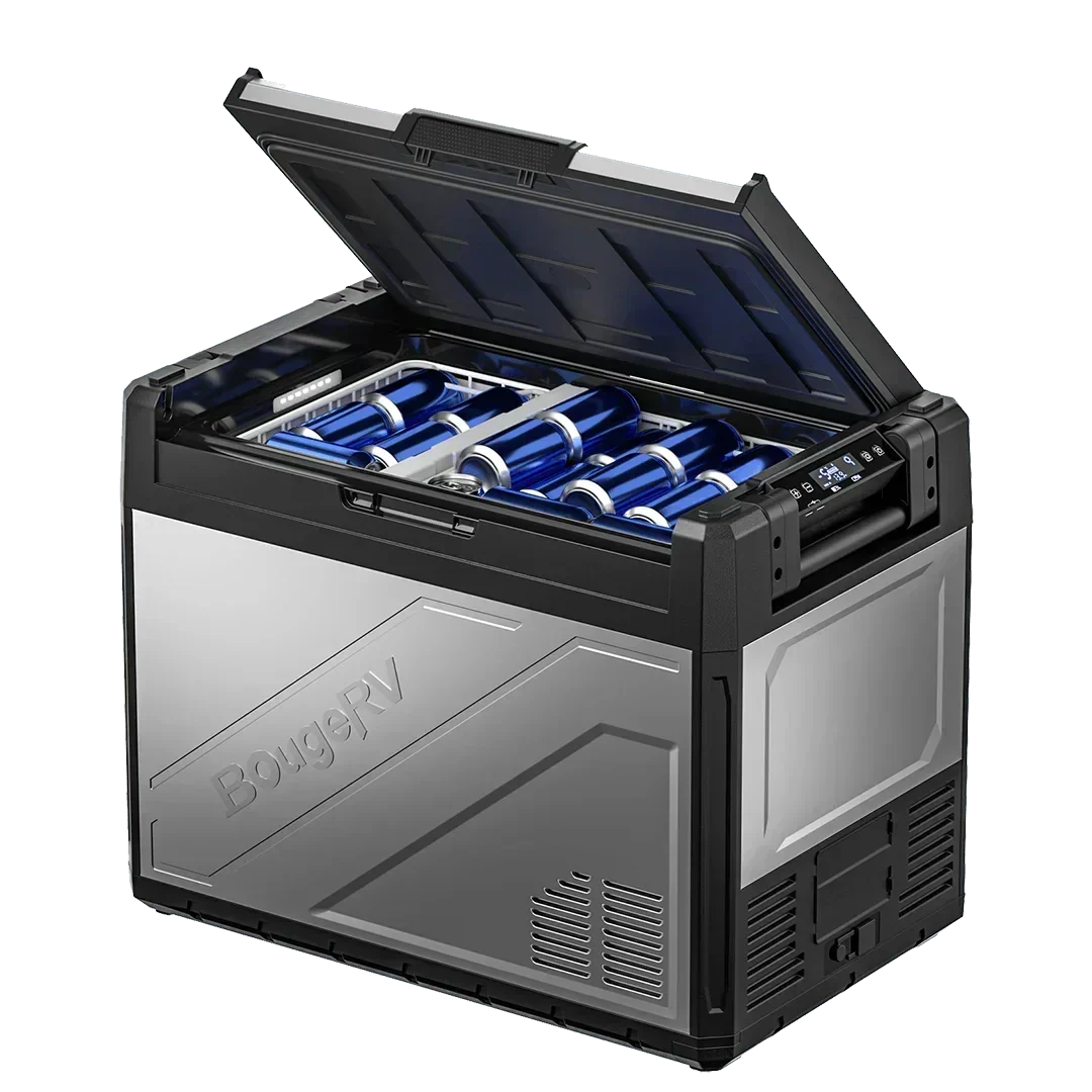 BougeRV Rocky 55QT Dual Zone 12V Portable Fridge - Image 2