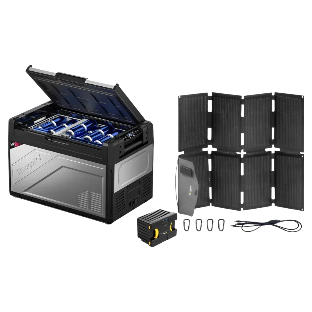 BougeRV Rocky Solar Battery Portable Fridge Kit - Image 3