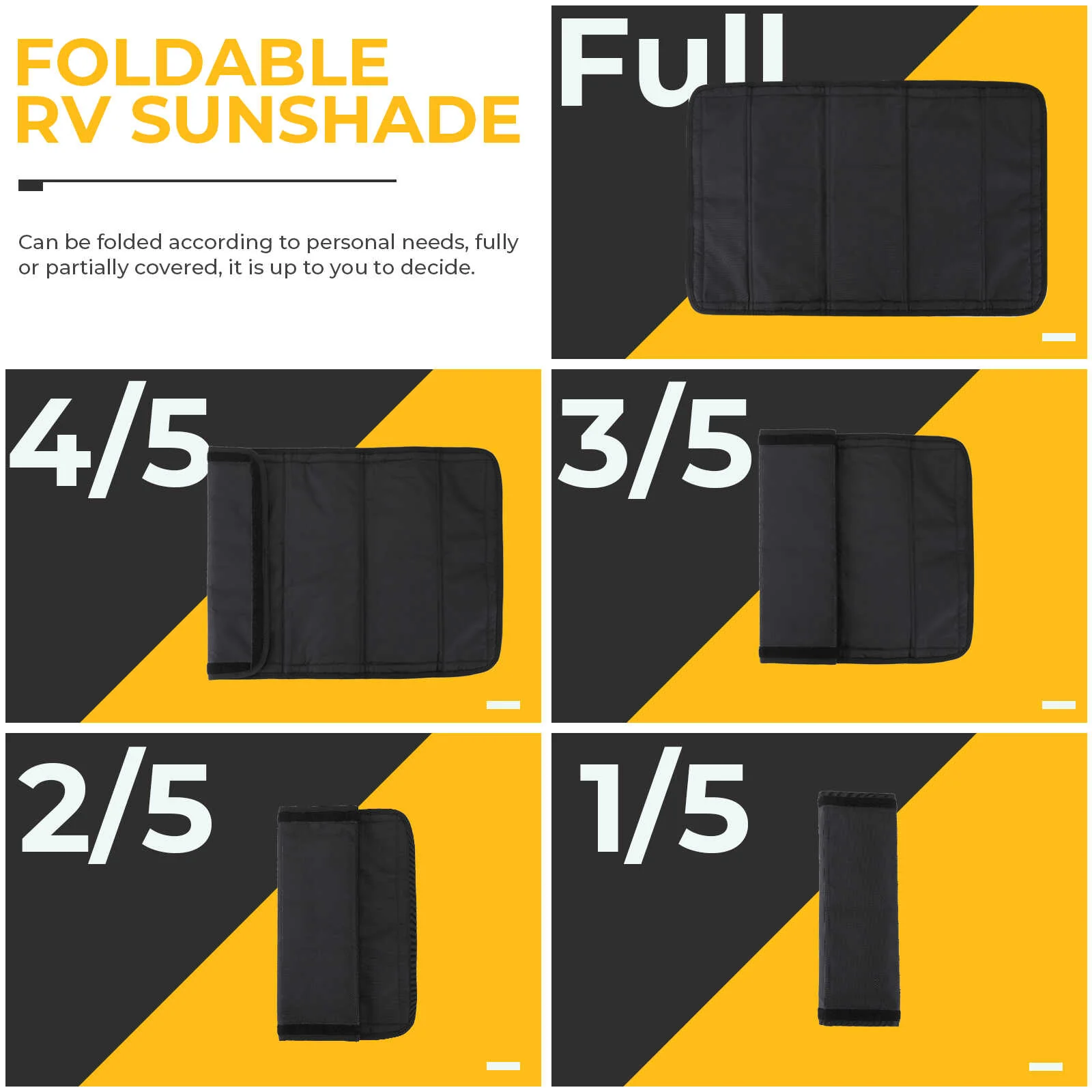 BougeRV RV Door Shade Cover Foldable (SC) - Image 9