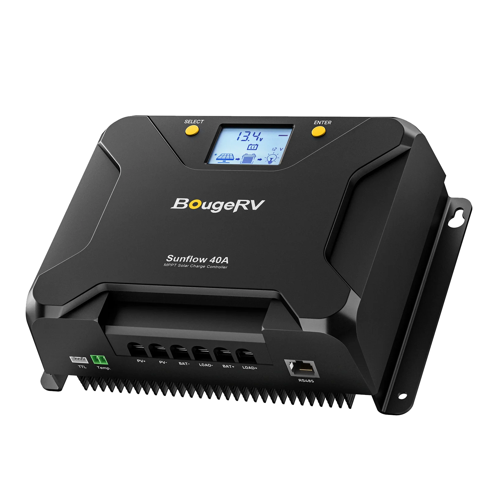 BougeRV Sunflow 40A MPPT Solar Charge Controller 12V/24V (SC) - Image 4