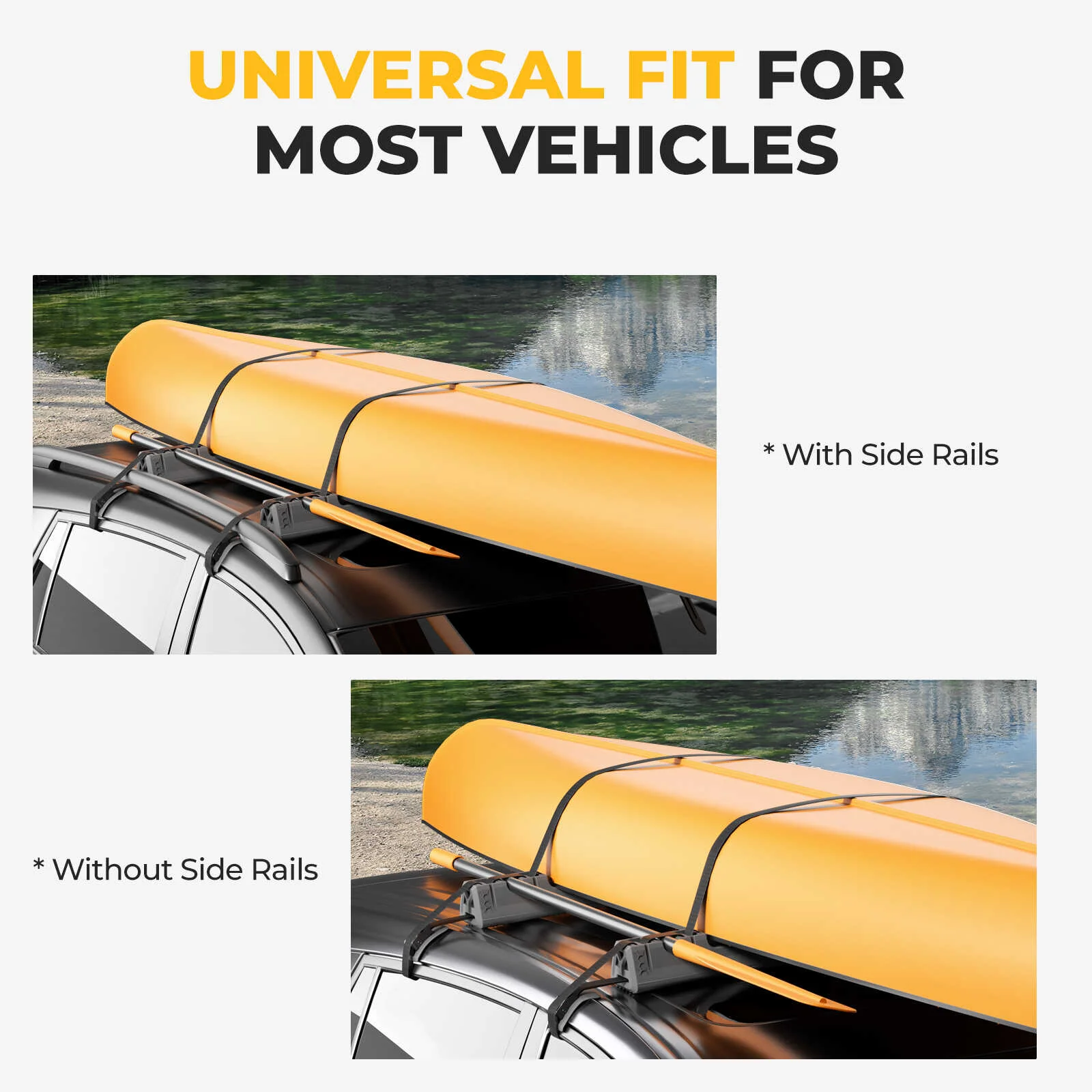 BougeRV Universal Soft Roof Rack Pads (SC) - Image 4