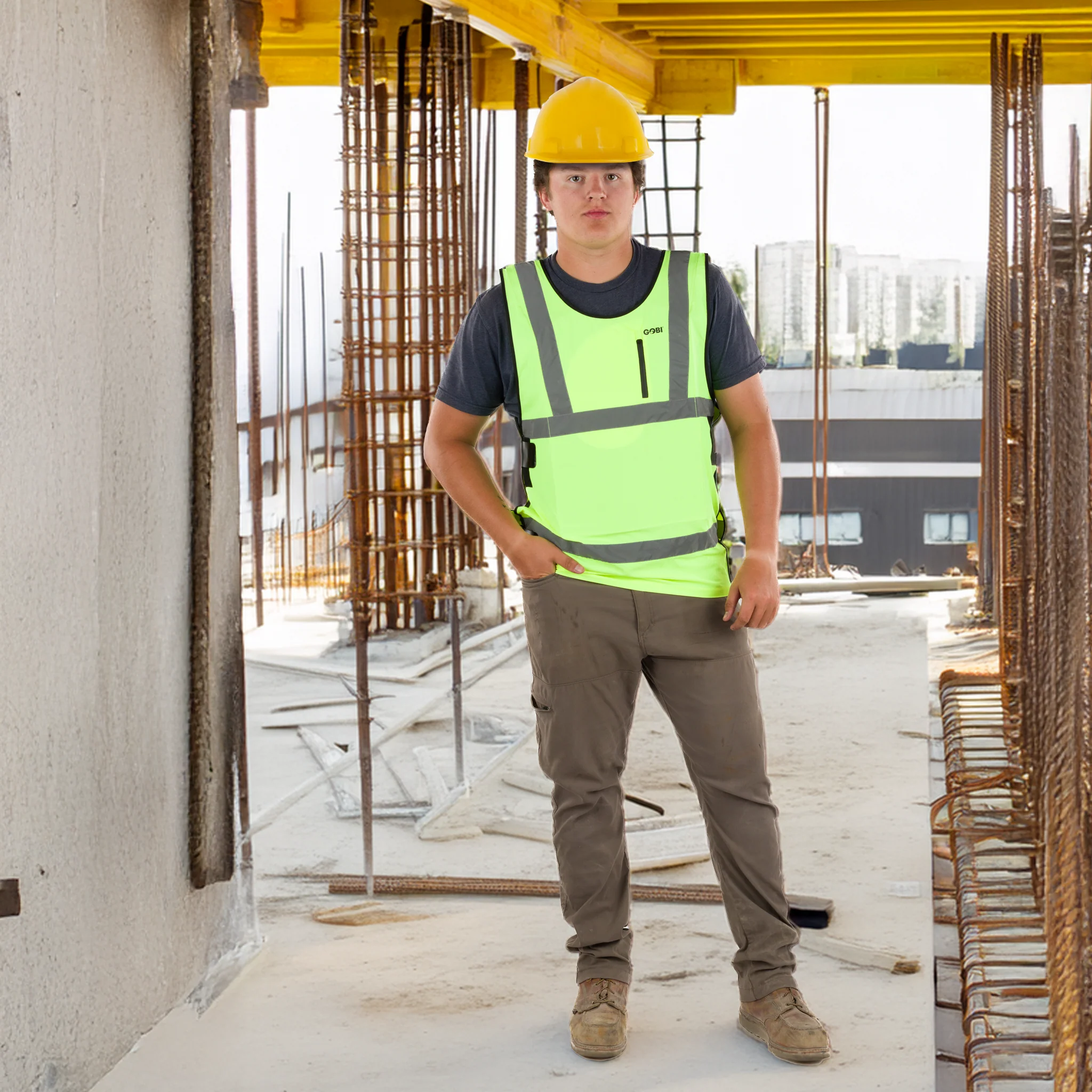 Breeze Unisex High-Vis Cooling Vest - Image 7
