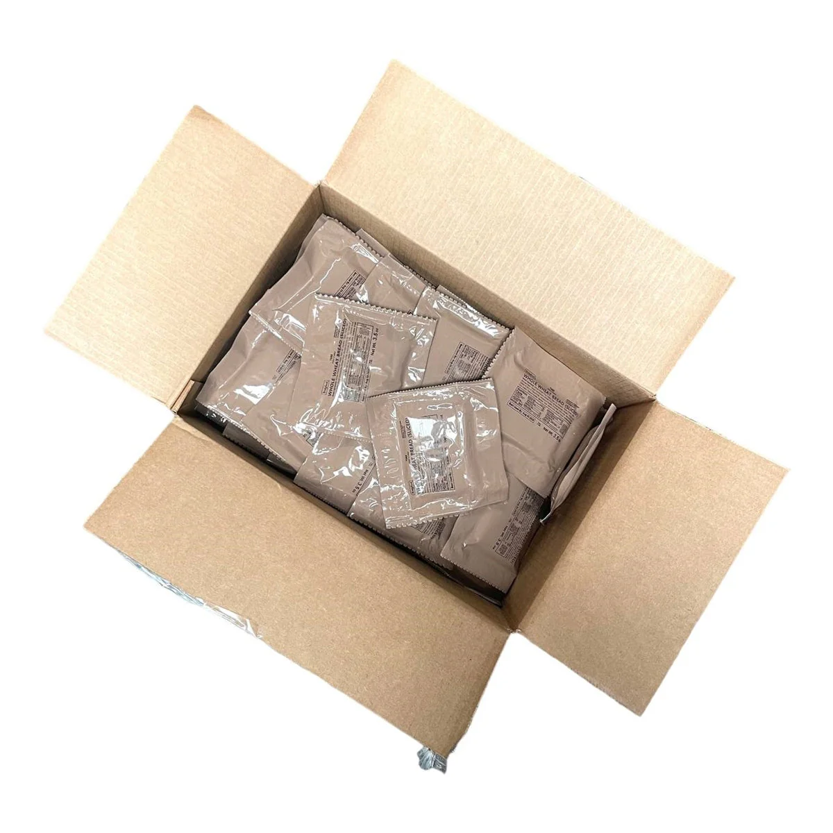 BULK MRE Bread - 100 of Whole Wheat Bread by Bridgford - Image 2