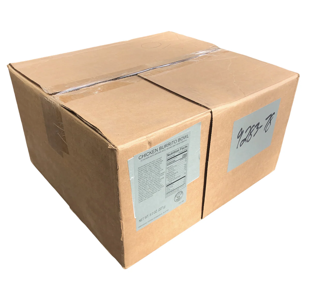 BULK MRE Entree - 72 packs of Chicken Burrito Bowl (SC) - Image 2