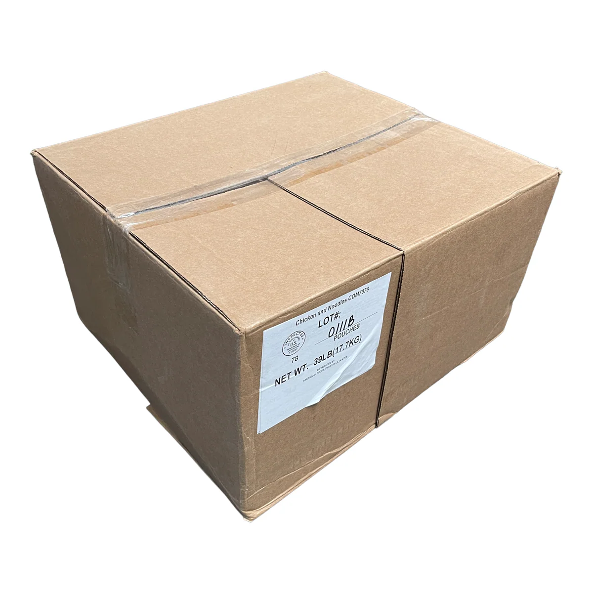 BULK MRE Entree - 72 packs of Chicken Noodle with Vegetables - Image 2