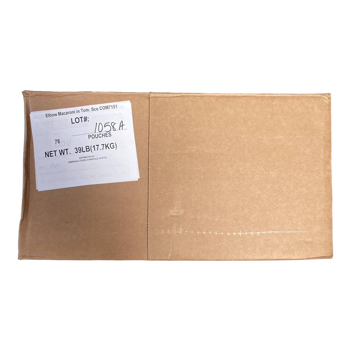 BULK MRE Entree - 72 packs of Elbow Macaroni in Tomato Sauce - Image 3