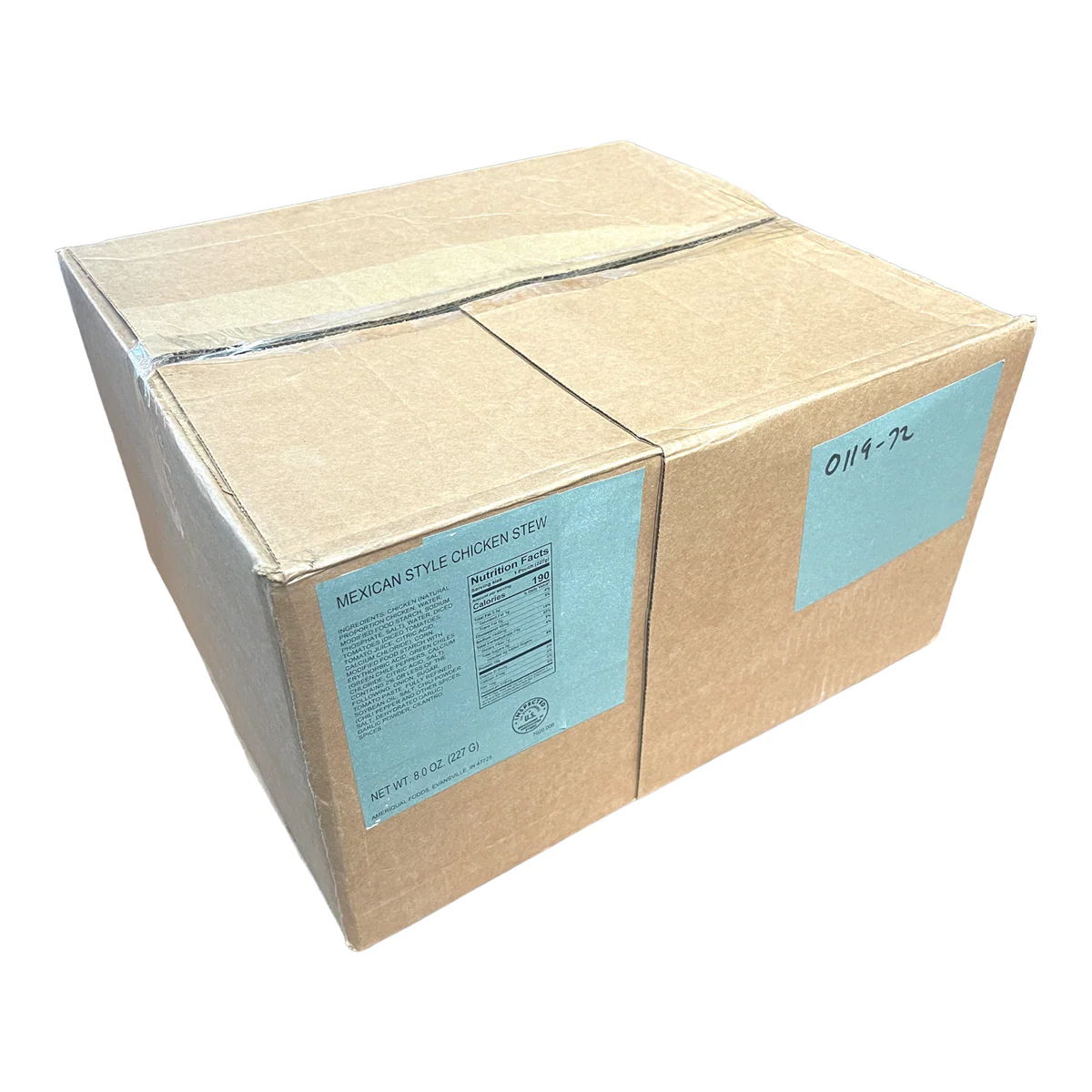 BULK MRE Entree - 72 packs of Mexican Chicken Stew - Image 2