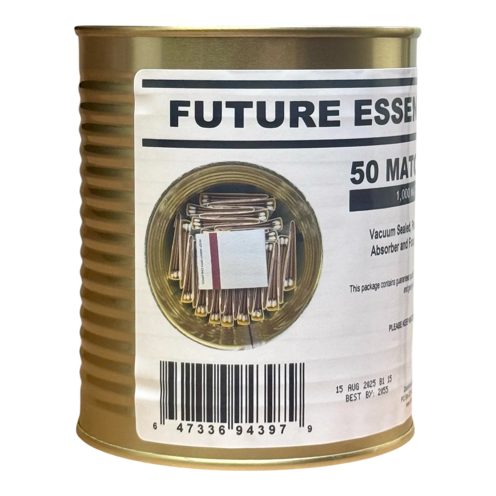 Can of Future Essentials 50 Matchbooks - Image 3