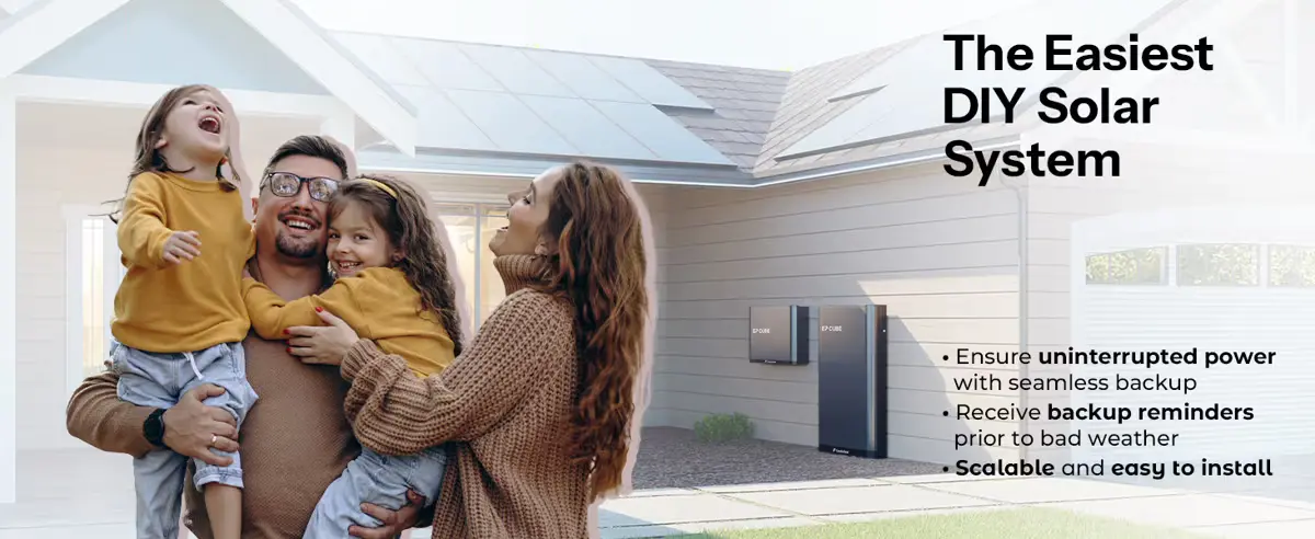 Canadian Solar EP Cube Energy Storage System - All-In-One Solar Backup Power - 9.9 kWh+ Lithium Battery | 12.7kW+ of Solar PV - Image 3