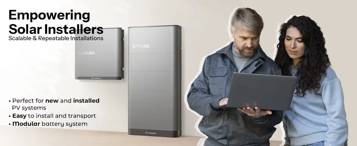 Canadian Solar EP Cube Energy Storage System - All-In-One Solar Backup Power - 9.9 kWh+ Lithium Battery | 12.7kW+ of Solar PV - Image 4