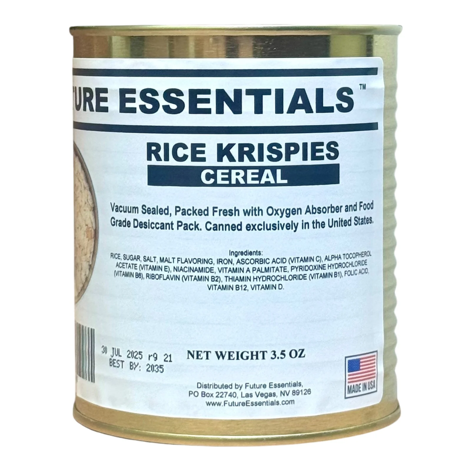 Case (12 Cans) of Future Essentials Canned Breakfast Cold Cereal Variety and Milk - Image 10