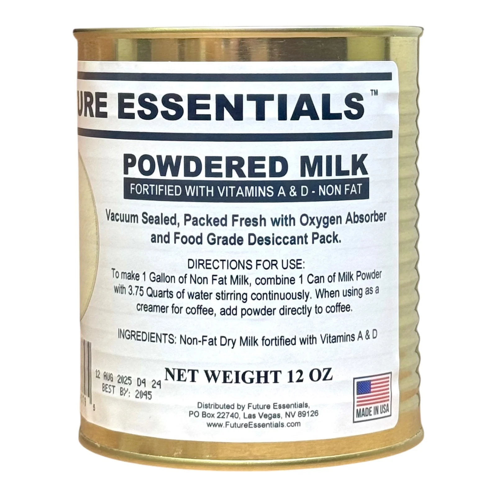 Case (12 Cans) of Future Essentials Canned Breakfast Cold Cereal Variety and Milk - Image 11