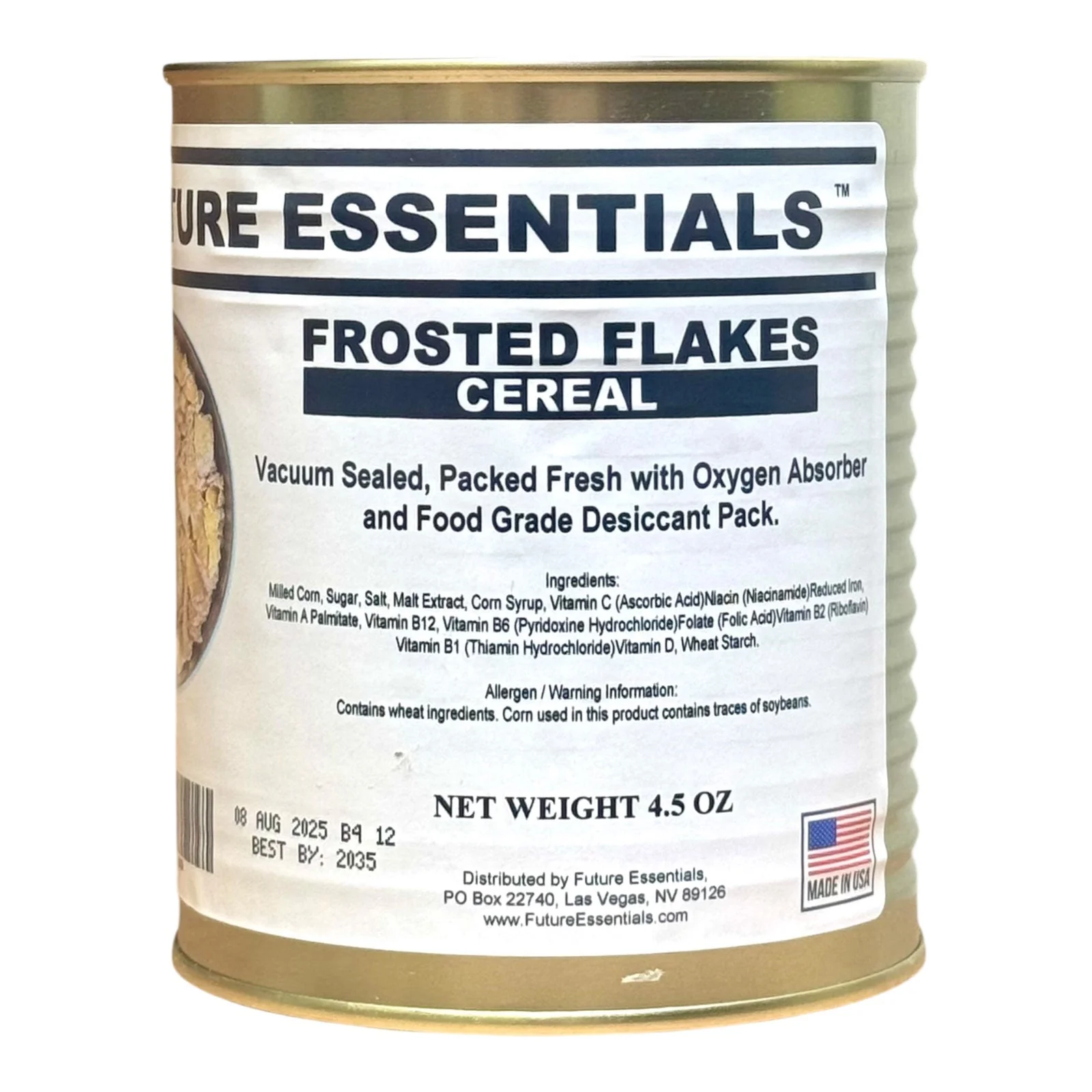 Case (12 Cans) of Future Essentials Canned Breakfast Cold Cereal Variety and Milk - Image 12