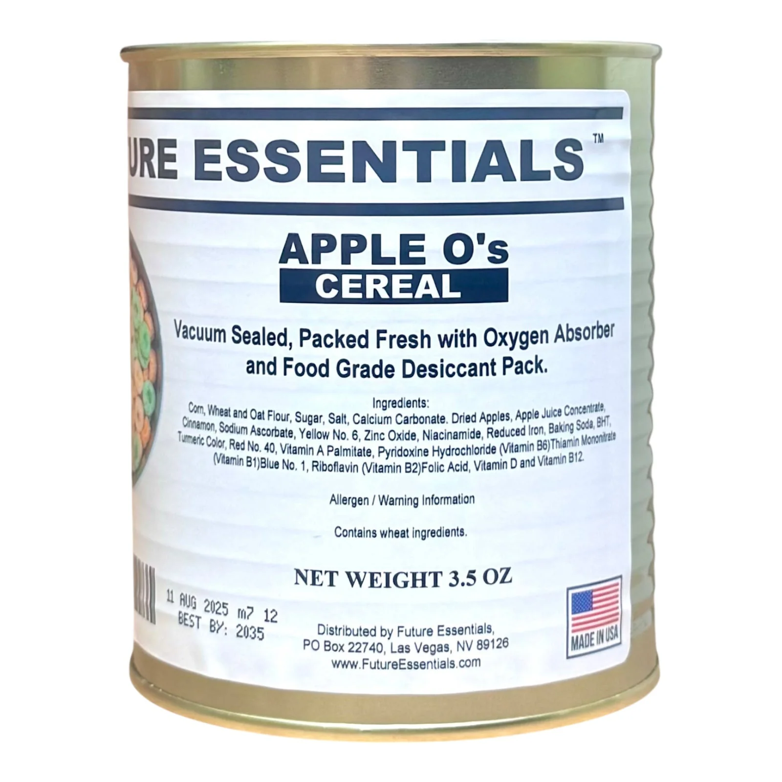 Case (12 Cans) of Future Essentials Canned Breakfast Cold Cereal Variety and Milk - Image 3