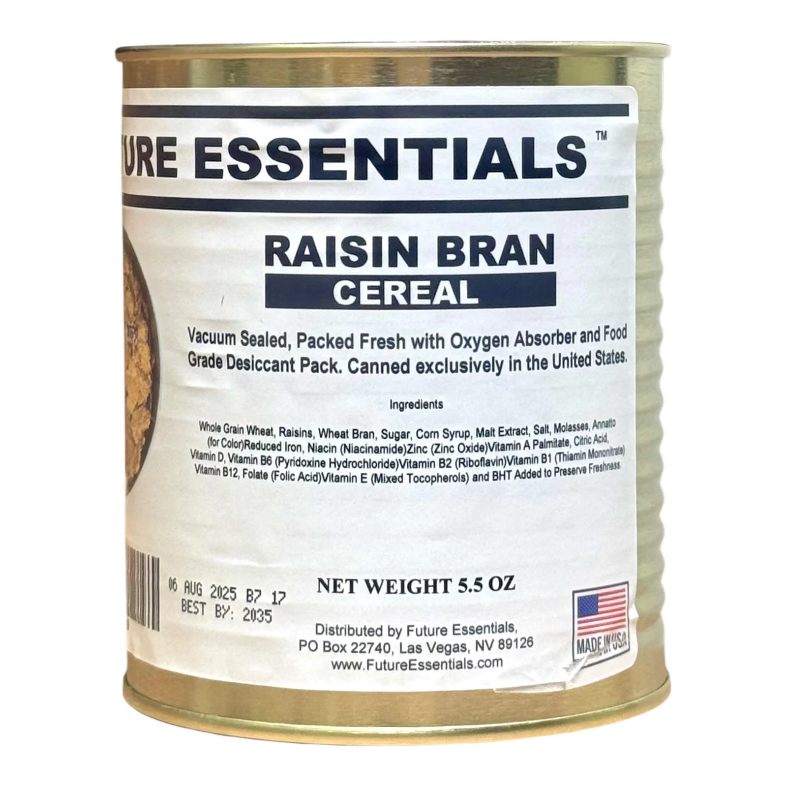 Case (12 Cans) of Future Essentials Canned Breakfast Cold Cereal Variety and Milk - Image 4