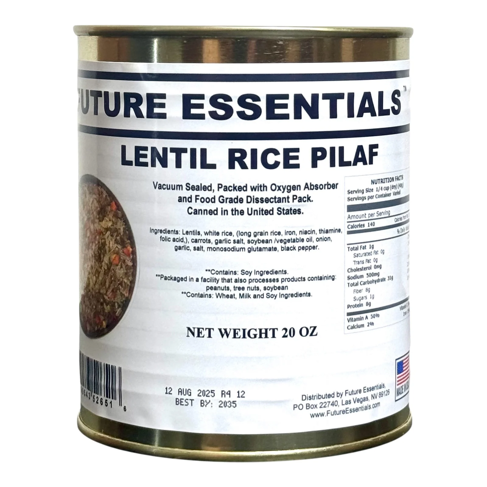 Case (12 Cans) of Future Essentials Canned Rice Variety - Image 10