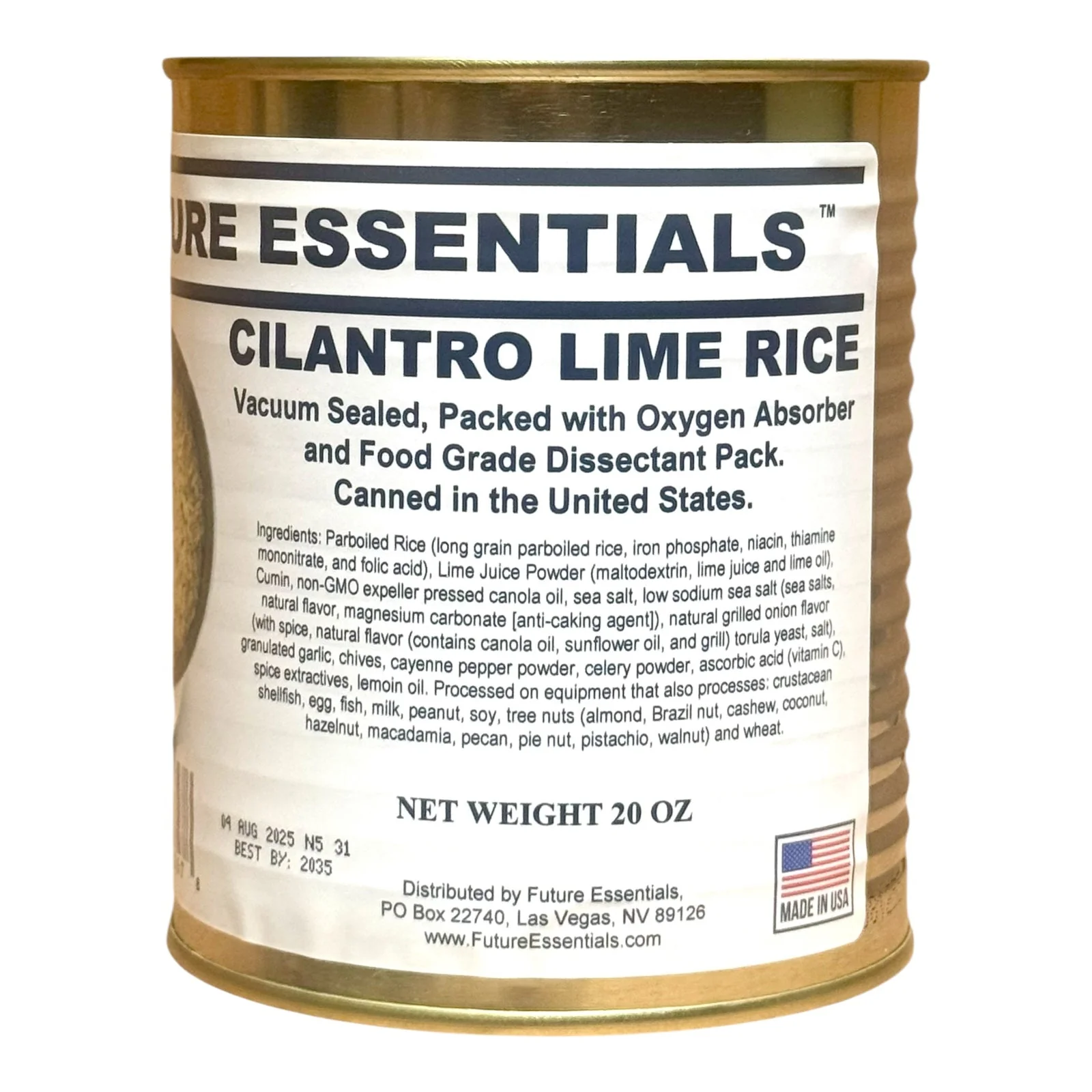 Case (12 Cans) of Future Essentials Canned Rice Variety - Image 4