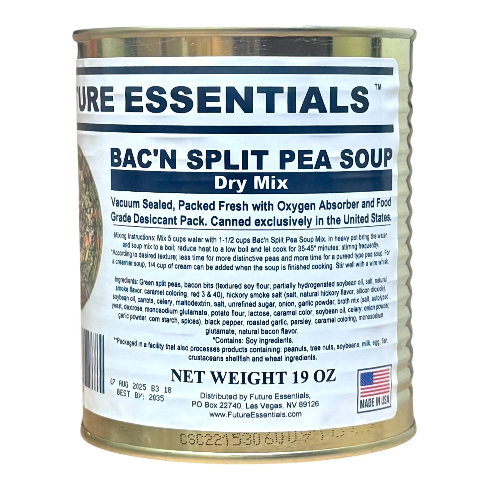 Case (12 Cans) of Future Essentials Canned Soup Variety - Image 4