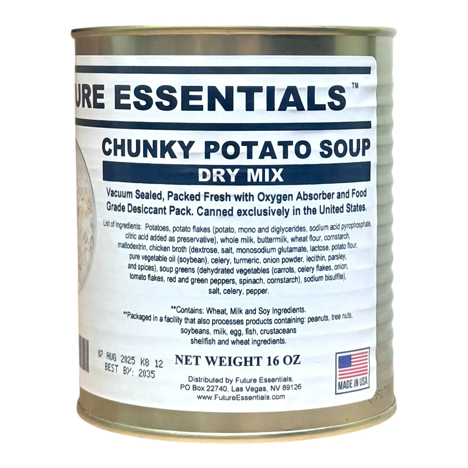 Case (12 Cans) of Future Essentials Canned Soup Variety - Image 8
