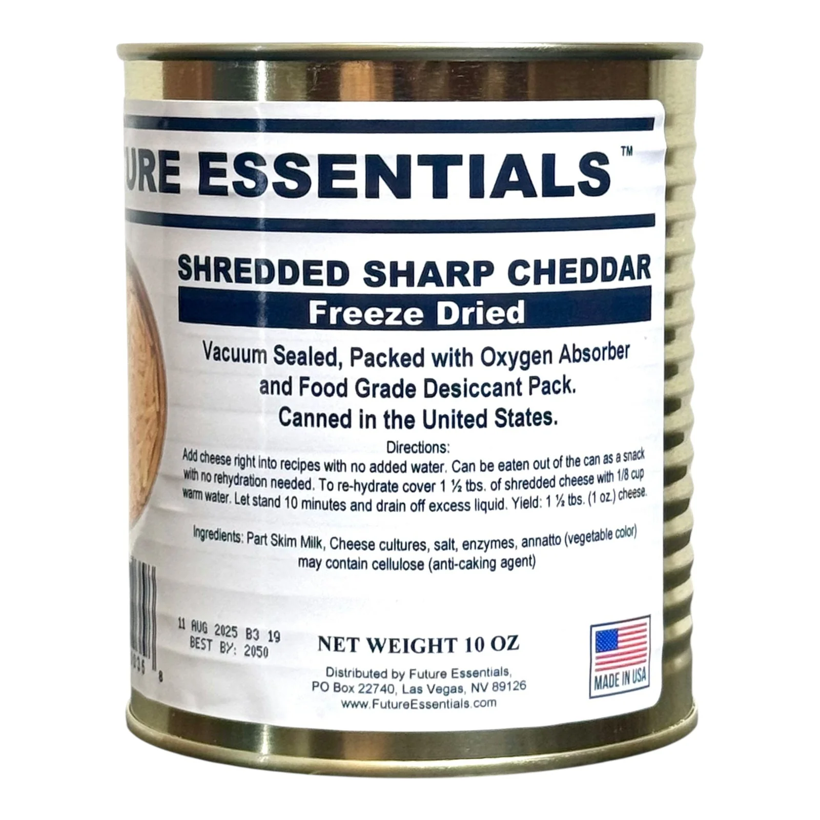 Case (12 Cans) of Future Essentials Freeze Dried Cheese Variety - Image 4