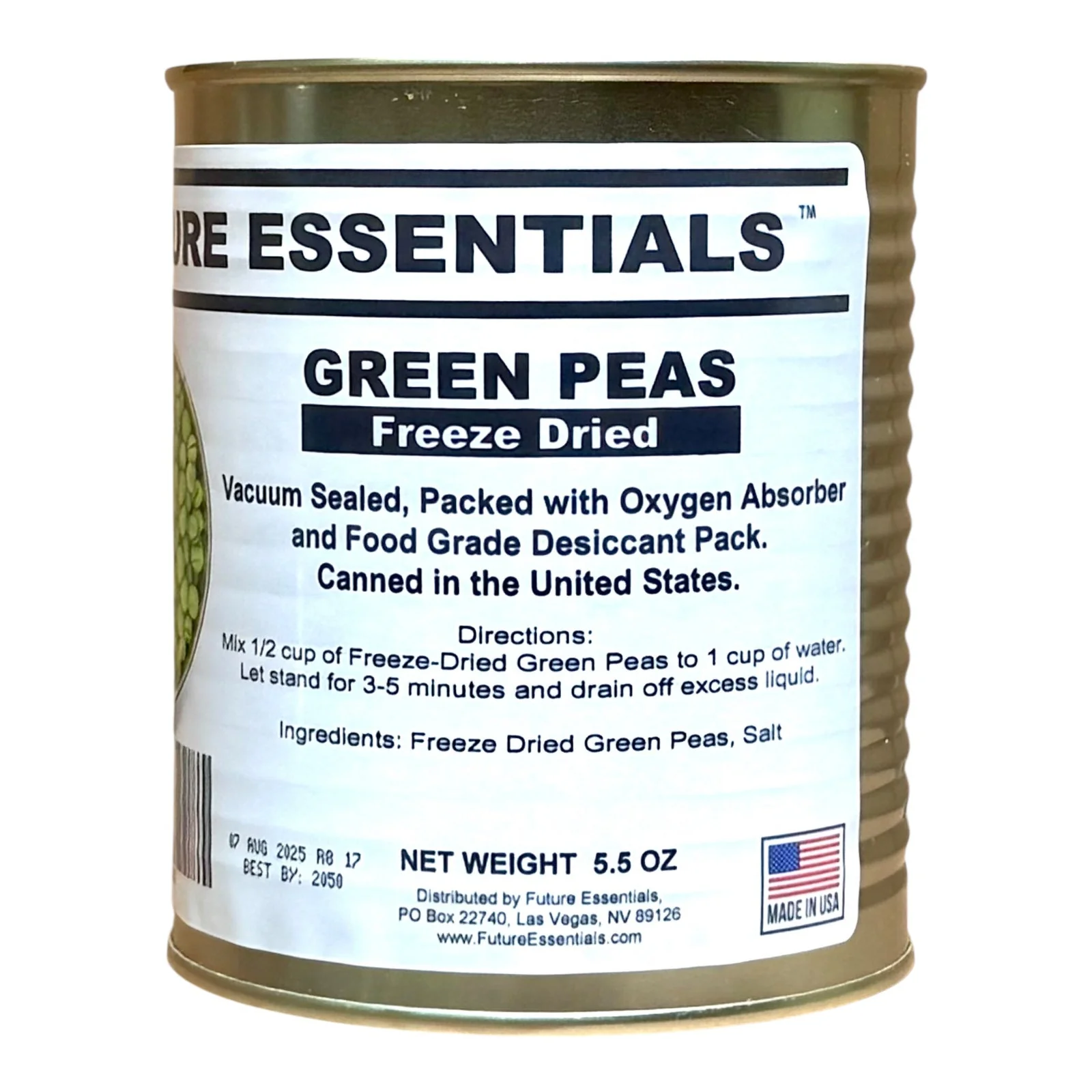 Case (12 Cans) of Future Essentials Freeze Dried Vegetable Variety - Image 6