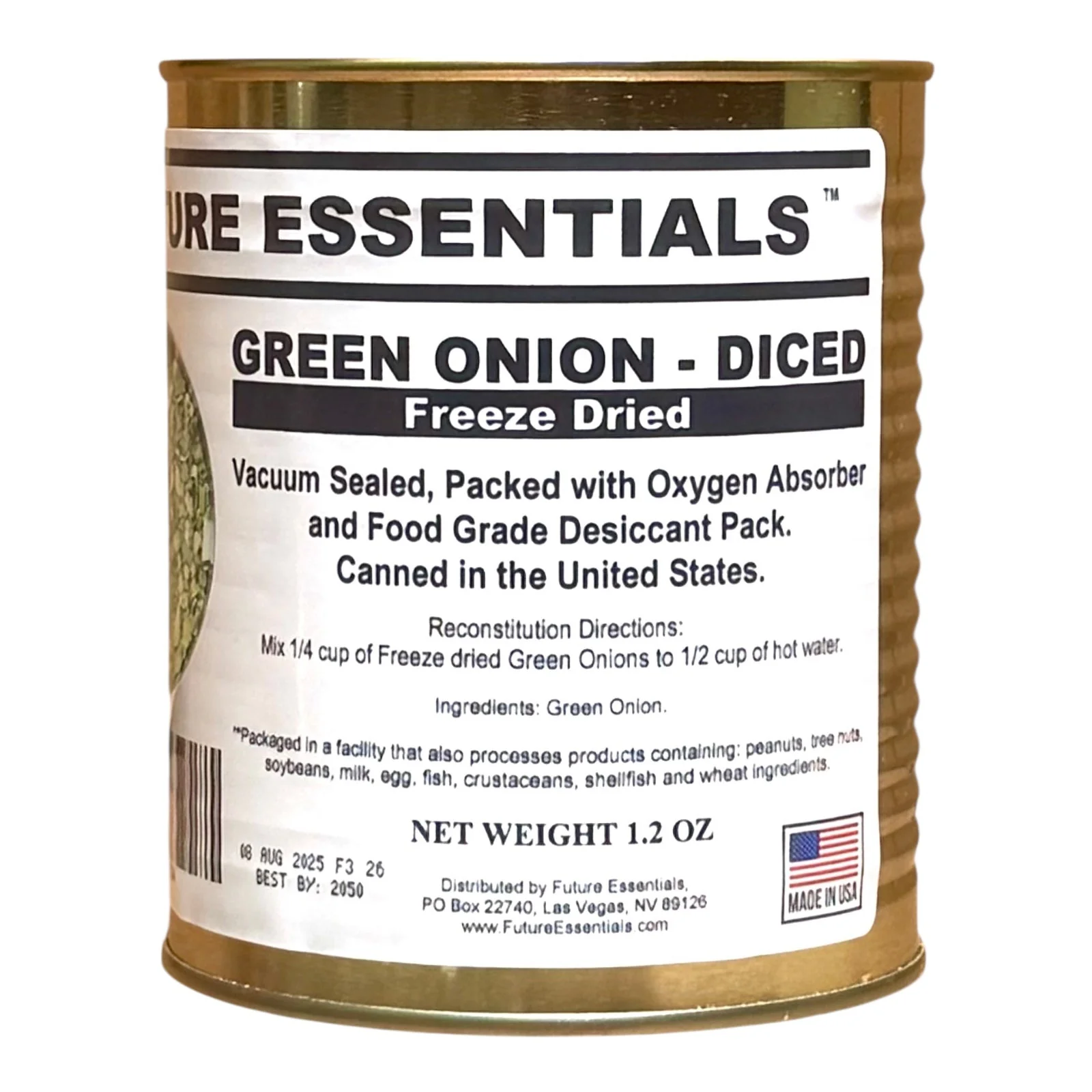 Case (12 Cans) of Future Essentials Freeze Dried Vegetable Variety - Image 7
