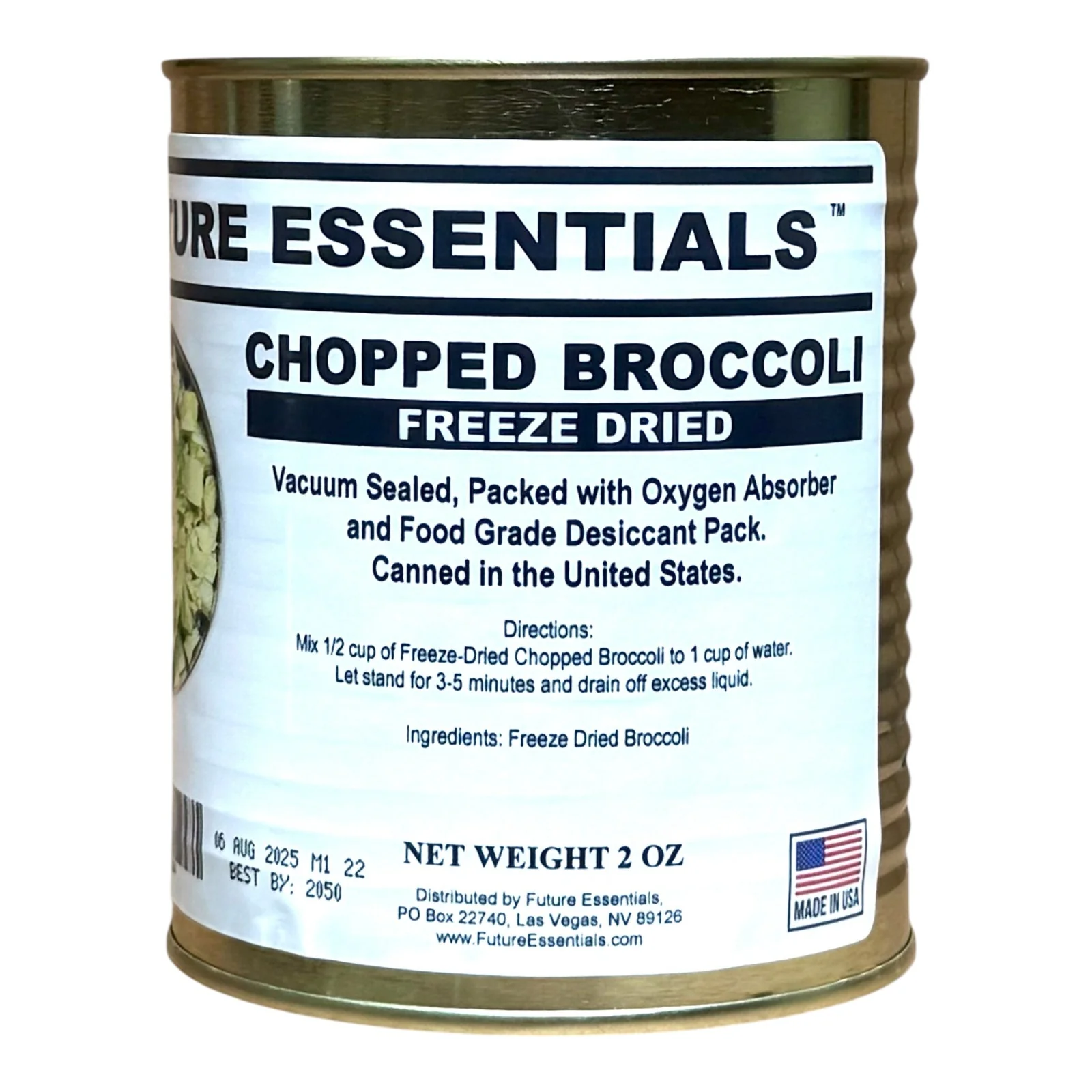 Case (12 Cans) of Future Essentials Freeze Dried Vegetable Variety - Image 8