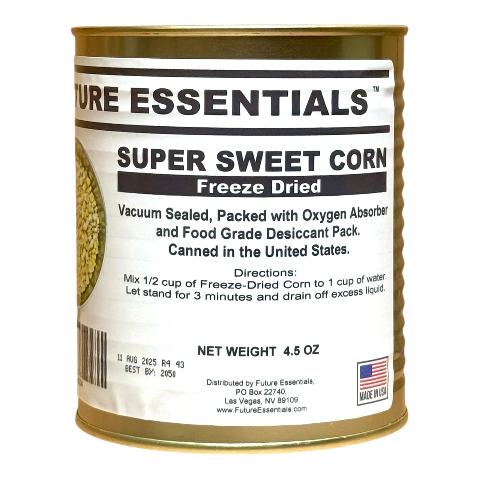 Case (12 Cans) of Future Essentials Freeze Dried Vegetable Variety - Image 9