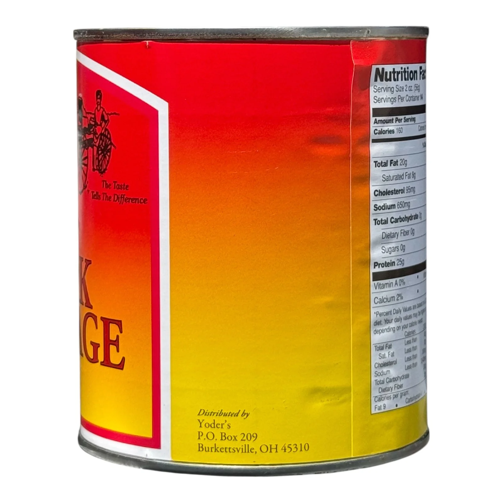 Yoder’s Canned Pork Sausage| 28 oz can | Real USA Pork | Fully Cooked | Shelf Stable Survival Food | 10+ Year Shelf Life | Ready to Eat | Ideal for Prepping, Storage & Camping - Image 3
