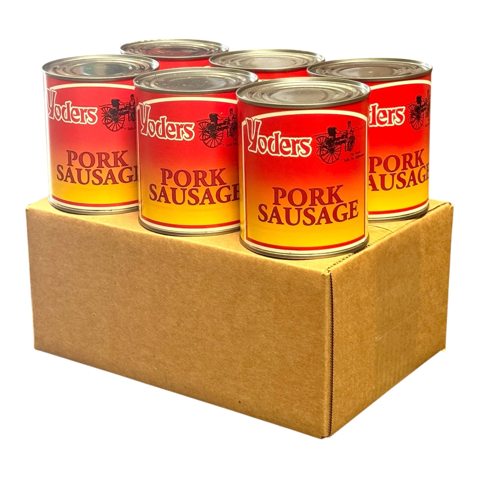 Yoder’s Canned Pork Sausage| 28 oz can | Real USA Pork | Fully Cooked | Shelf Stable Survival Food | 10+ Year Shelf Life | Ready to Eat | Ideal for Prepping, Storage & Camping - Image 6
