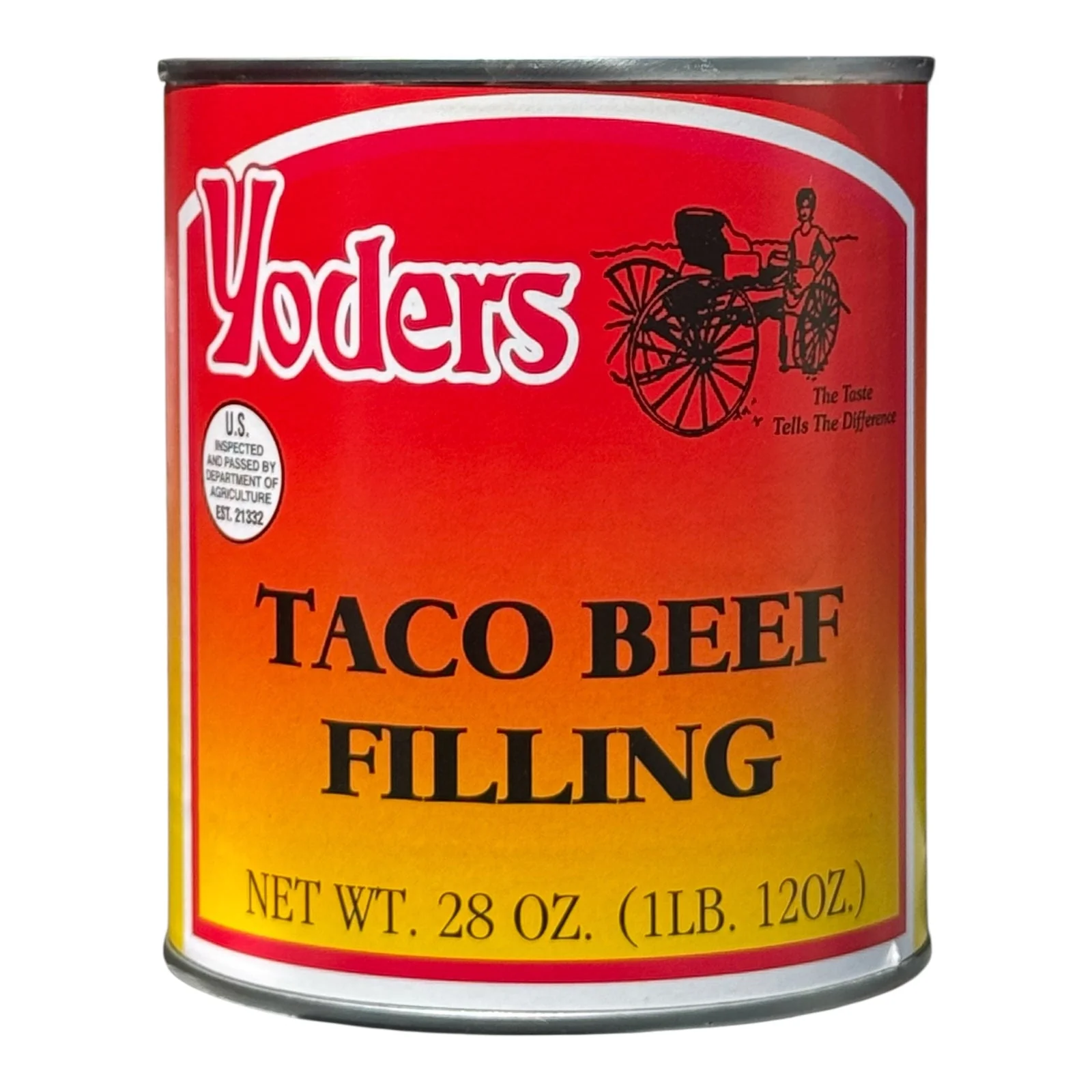 Yoder’s Canned Taco Beef Filling | 28 oz can | Real USA Beef | Fully Cooked | Shelf Stable Survival Food | 10+ Year Shelf Life | Ready to Eat | Ideal for Prepping, Storage & Camping - Image 2