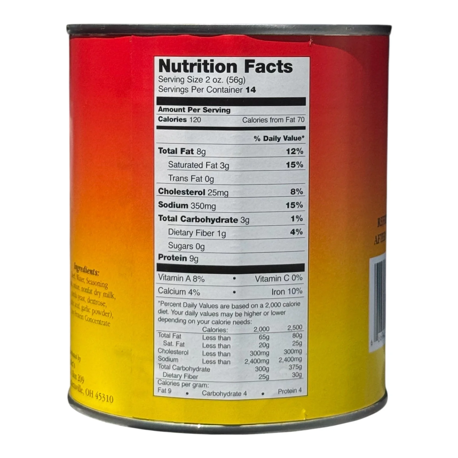 Yoder’s Canned Taco Beef Filling | 28 oz can | Real USA Beef | Fully Cooked | Shelf Stable Survival Food | 10+ Year Shelf Life | Ready to Eat | Ideal for Prepping, Storage & Camping - Image 3