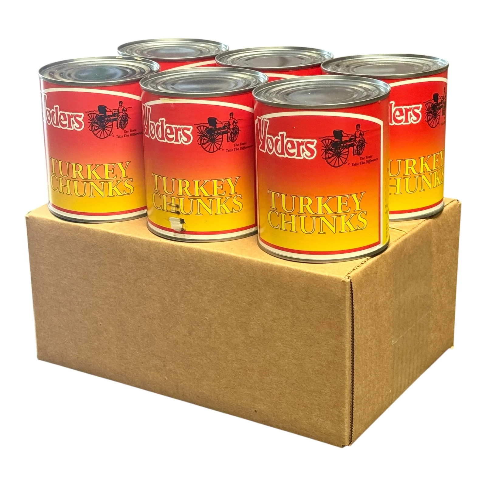 Yoder’s Canned Turkey Chunks | 28 oz can | Real USA Turkey | Fully Cooked | Shelf Stable Survival Food | 10+ Year Shelf Life | Ready to Eat | Ideal for Prepping, Storage & Camping - Image 6