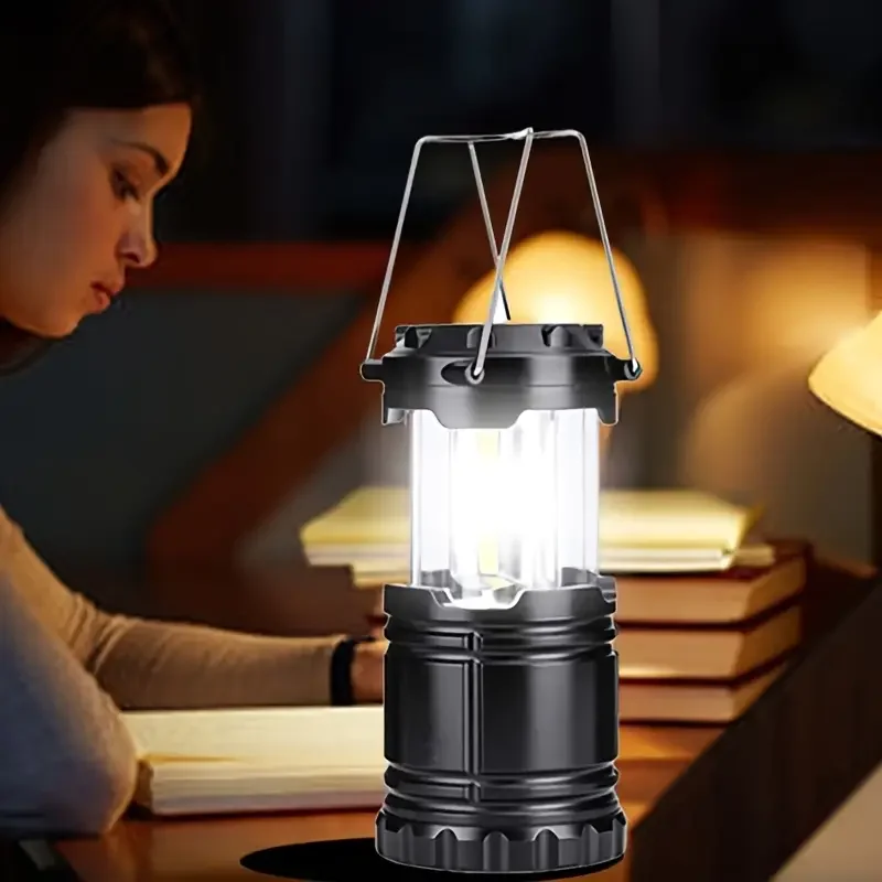 COB LED Camping Lantern Ultra Bright Portable Emergency Light Battery Powered - Image 5
