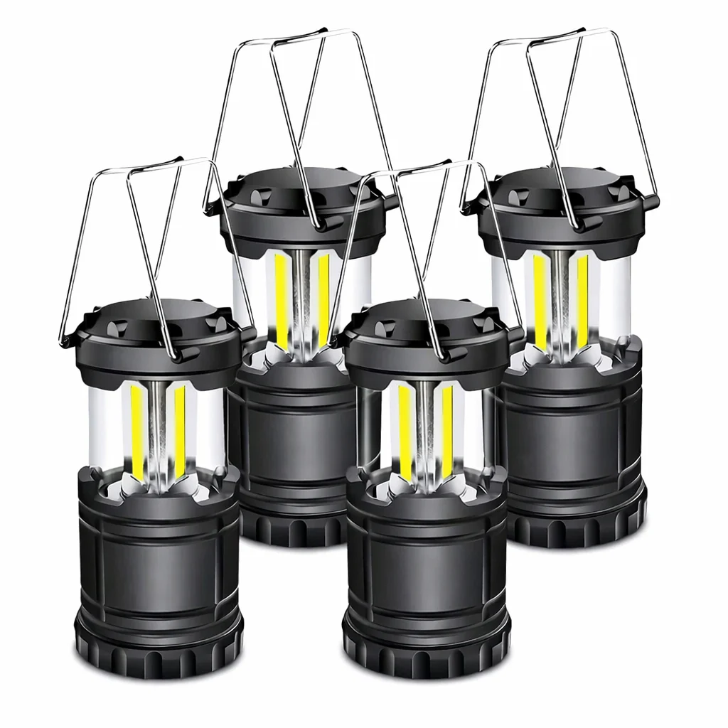 COB LED Camping Lantern Ultra Bright Portable Emergency Light Battery Powered - Image 6
