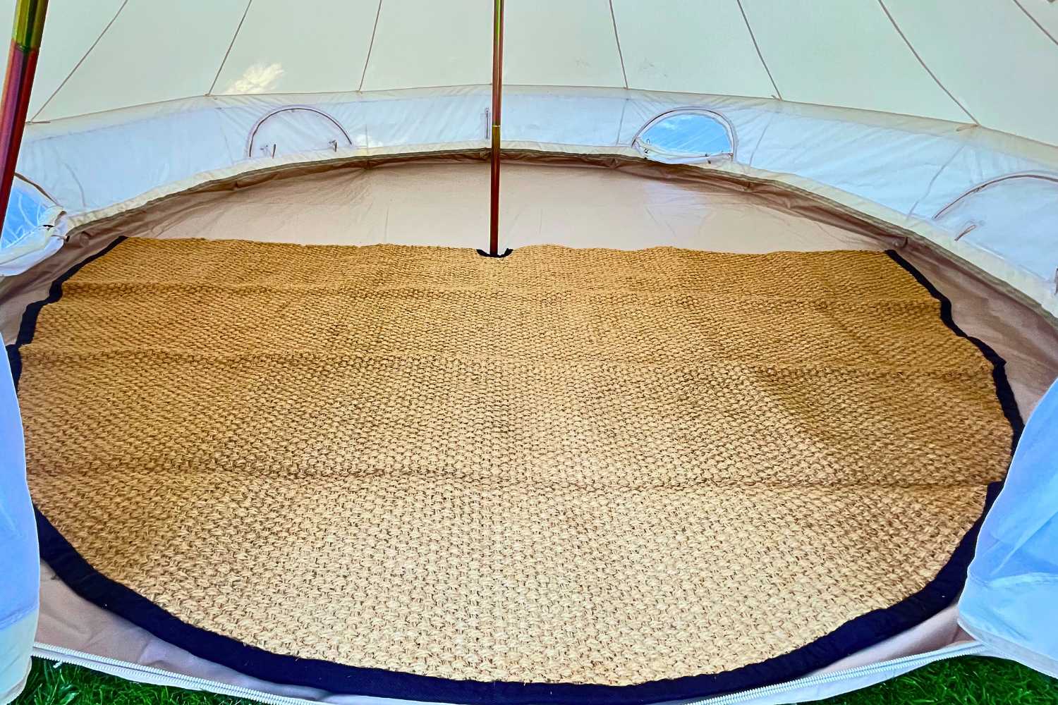 Coir Bell Tent Rug Half-Moon | 13' (4M) - Image 2