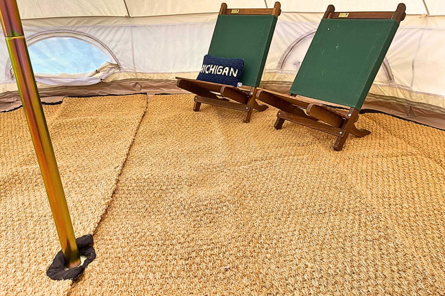 Coir Bell Tent Rug Half-Moon | 13' (4M) - Image 3