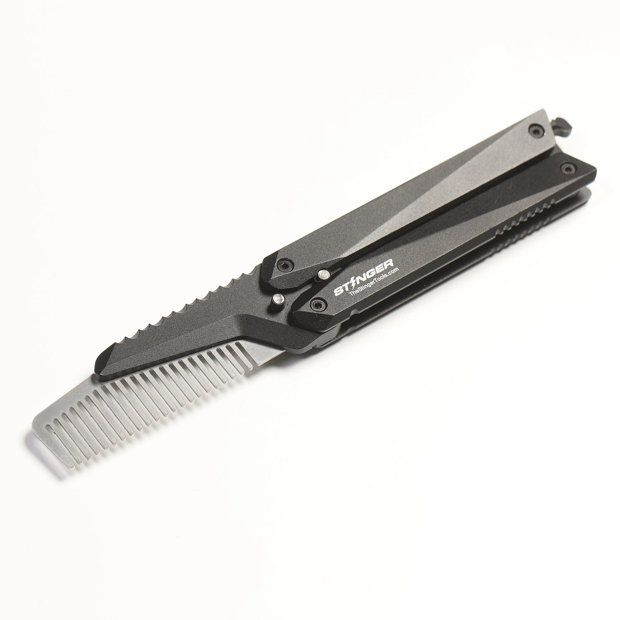 Comb: Stinger Butterfly Comb, Hair Comb, Beard Comb, Grooming Comb, EDC - Image 15