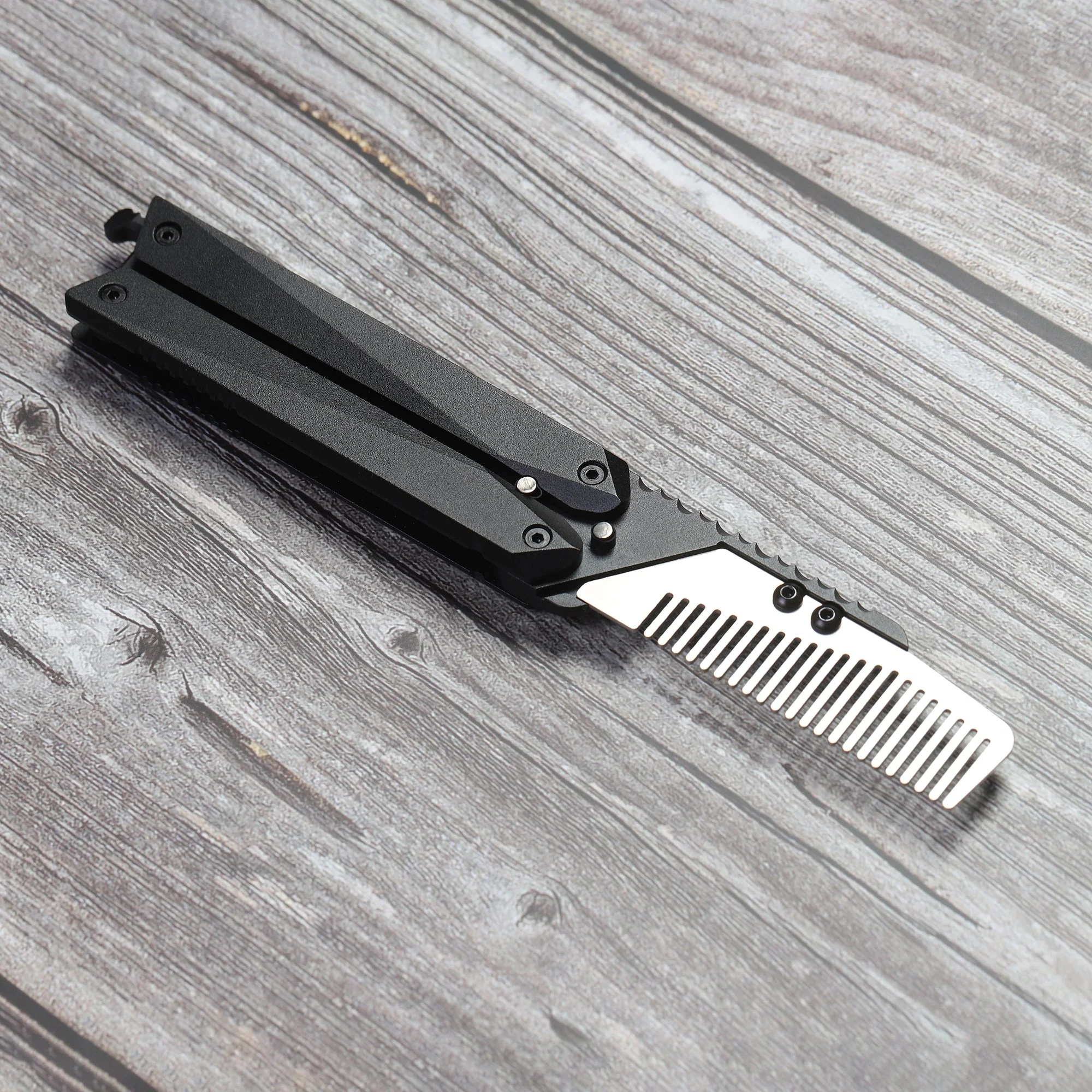 Comb: Stinger Butterfly Comb, Hair Comb, Beard Comb, Grooming Comb, EDC - Image 7