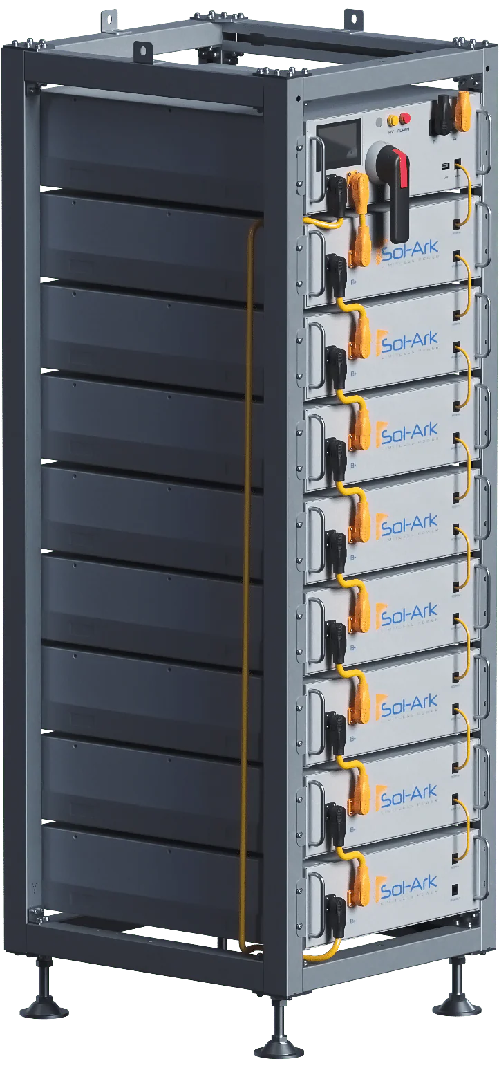 Commercial 120KW Solar Array - 3 Phase 208V Solar Kit + 4x 30K 208V Sol-Ark Inverter + 4x 40KW Sol-Ark INDOOR Lithium Battery +118.8KW Solar with Ground Mount and Wiring - Image 10