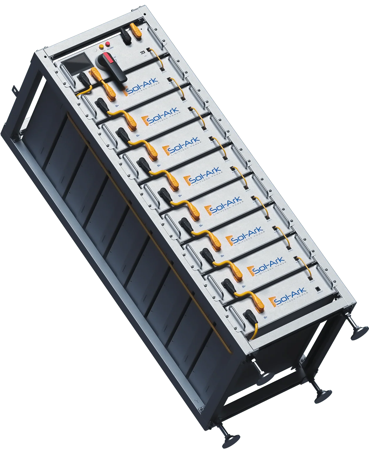 Commercial 120KW Solar Array - 3 Phase 208V Solar Kit + 4x 30K 208V Sol-Ark Inverter + 4x 40KW Sol-Ark INDOOR Lithium Battery +118.8KW Solar with Ground Mount and Wiring - Image 11