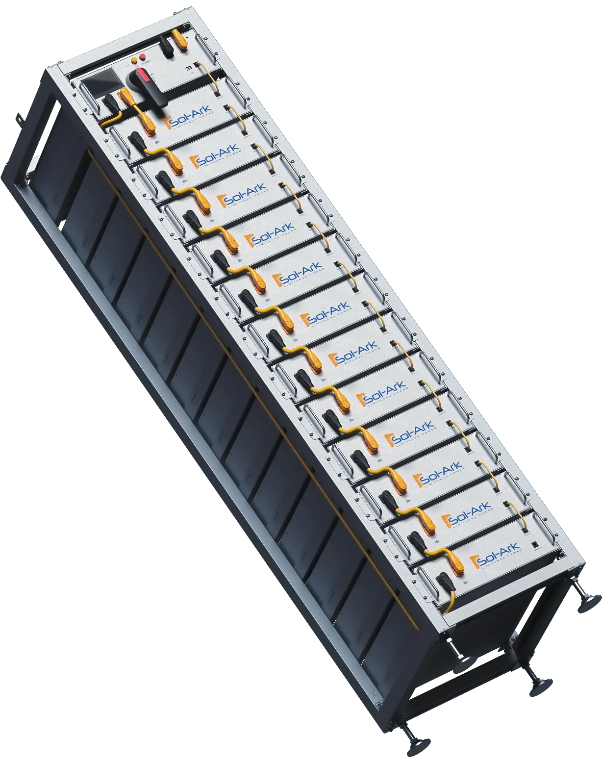 Commercial 120KW Solar Array - 3 Phase 480V Solar Kit + 2x 60K 480V Sol-Ark Inverter + 2x60KW Sol-Ark INDOOR Lithium Battery +121KW Solar with Ground Mount and Wiring - Image 10