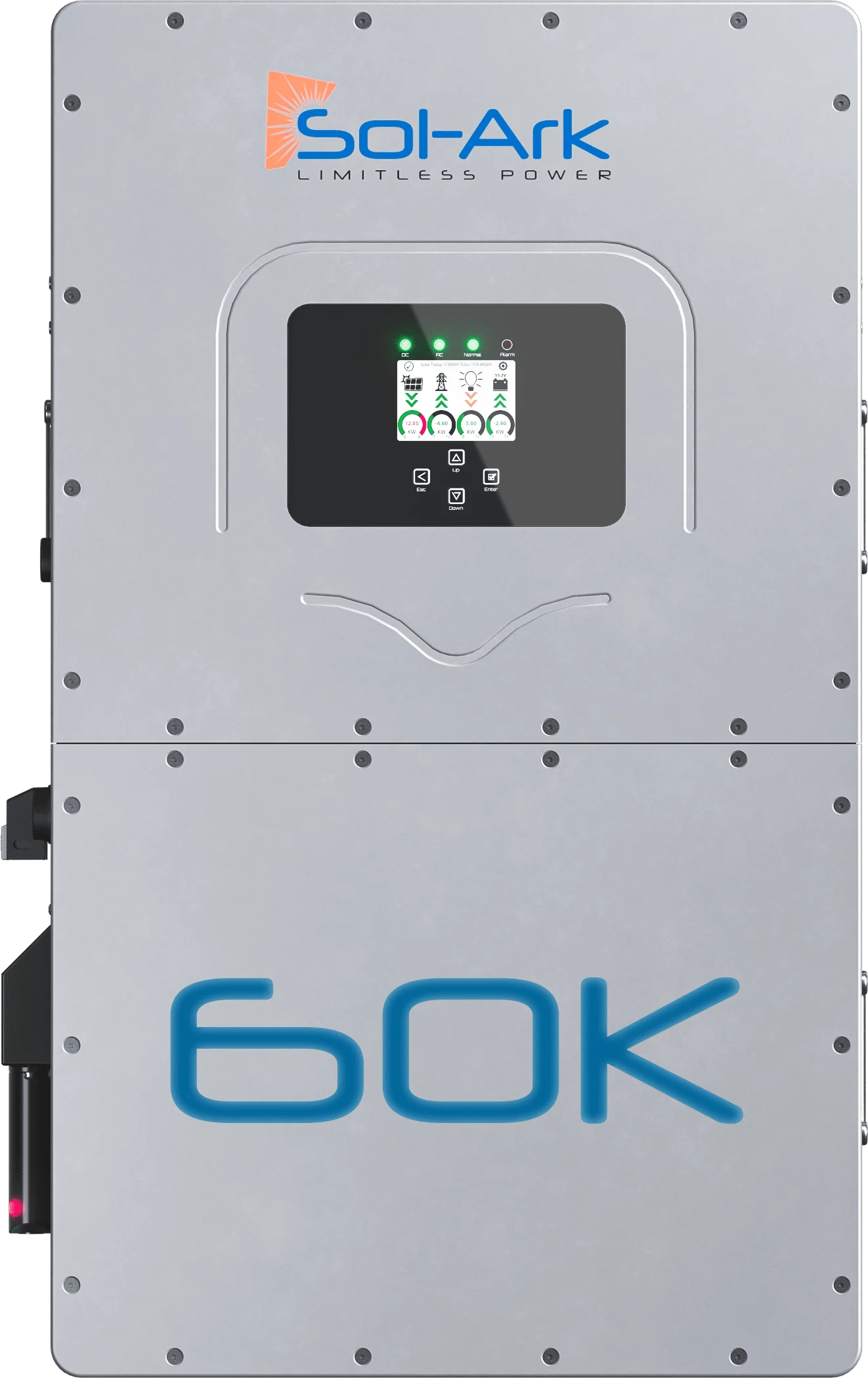 Commercial 120KW Solar Array - 3 Phase 480V Solar Kit + 2x 60K 480V Sol-Ark Inverter + 2x60KW Sol-Ark INDOOR Lithium Battery +121KW Solar with Ground Mount and Wiring - Image 6
