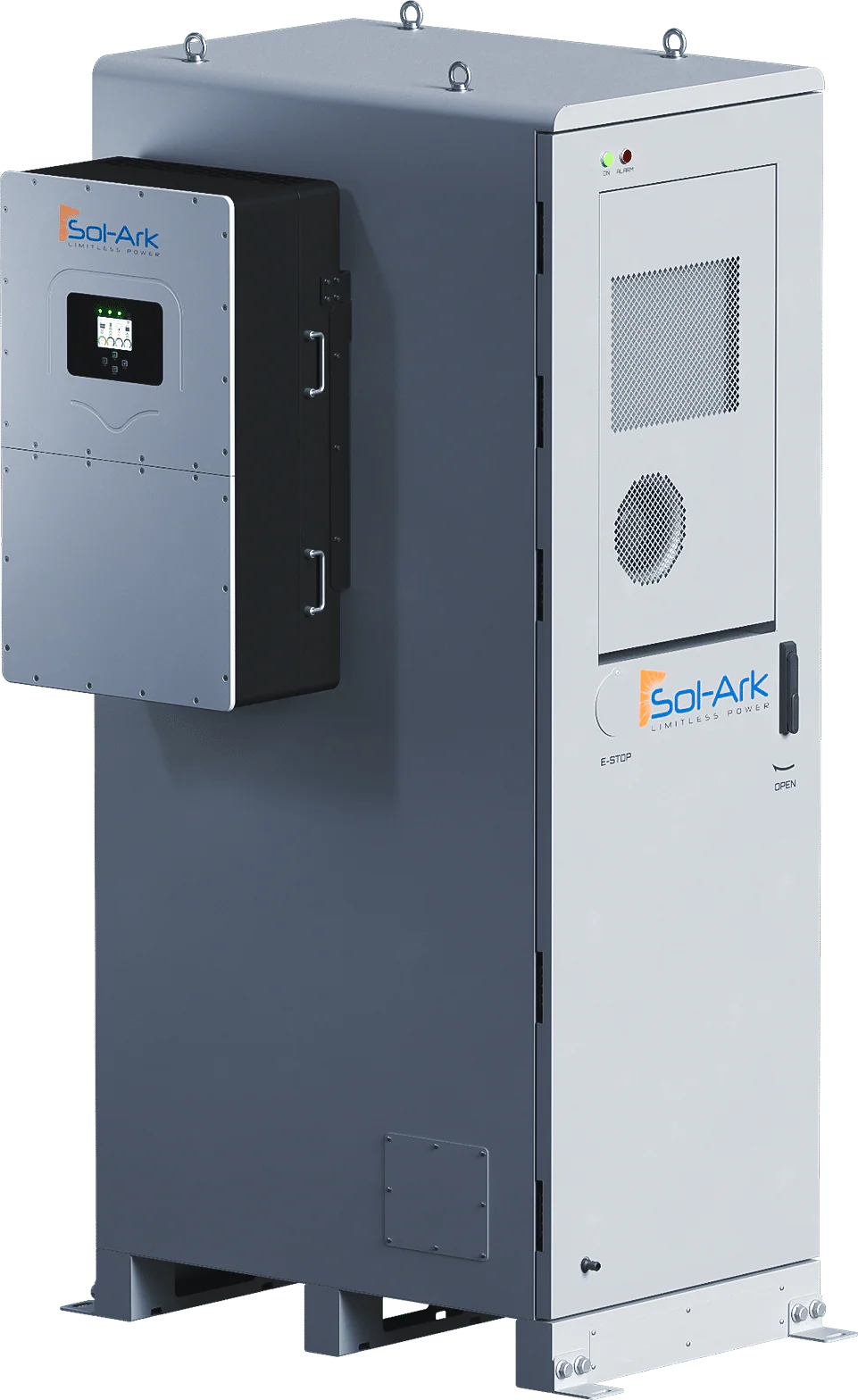 Commercial 240KW Solar Array - 3 Phase 480V Solar Kit + 4x 60K 480V Sol-Ark Inverter + 4x 60KW Sol-Ark OUTDOOR Lithium Battery +242KW Solar with Ground Mount and Wiring - Image 12