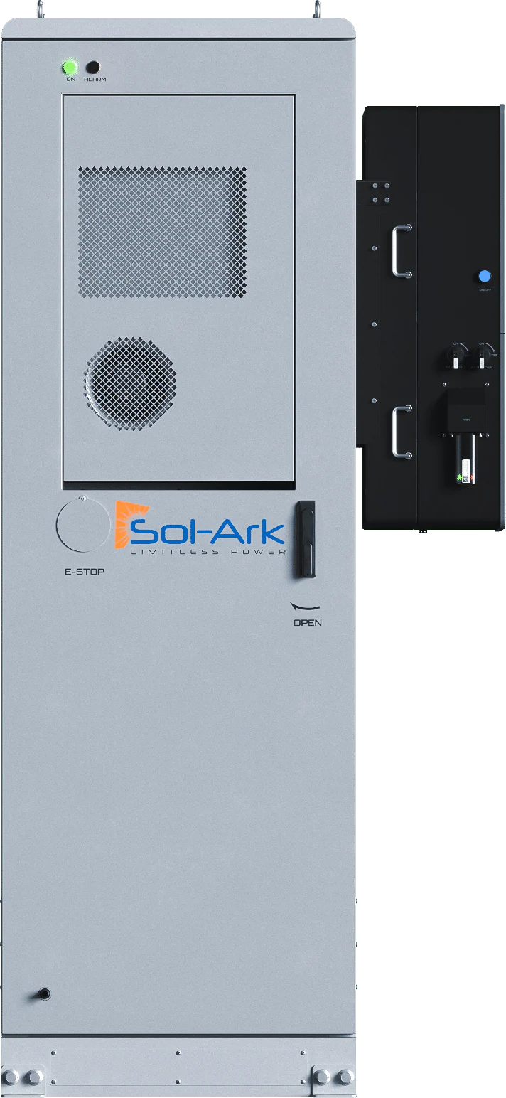 Commercial 240KW Solar Array - 3 Phase 480V Solar Kit + 4x 60K 480V Sol-Ark Inverter + 4x 60KW Sol-Ark OUTDOOR Lithium Battery +242KW Solar with Ground Mount and Wiring - Image 9