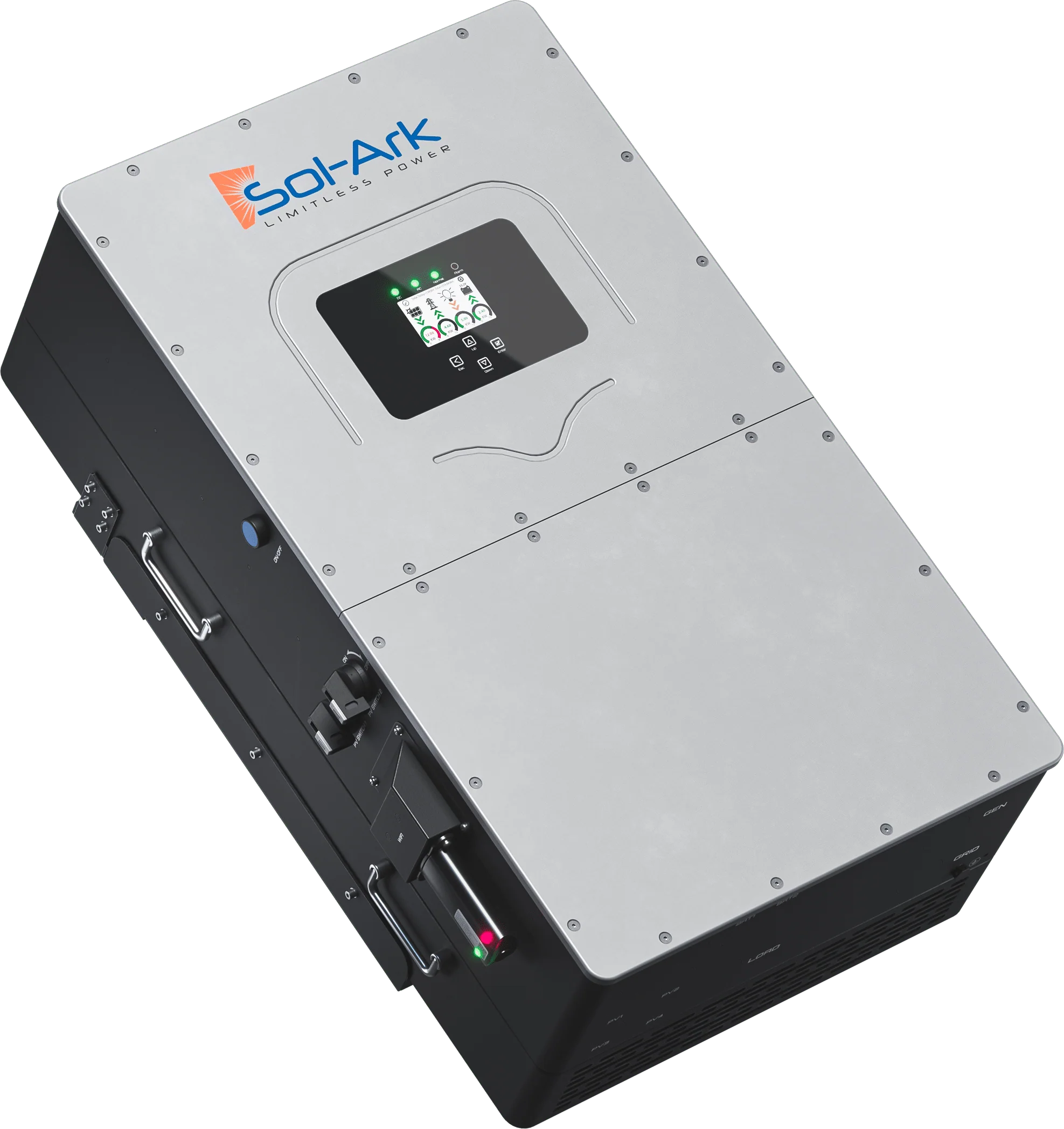 Commercial 60KW Solar Array - 3 Phase 208V Solar Kit + 2x 30K 208V Sol-Ark Inverter + 2x 60KW Sol-Ark OUTDOOR Lithium Battery +59.4KW Solar with Ground Mount and Wiring - Image 7
