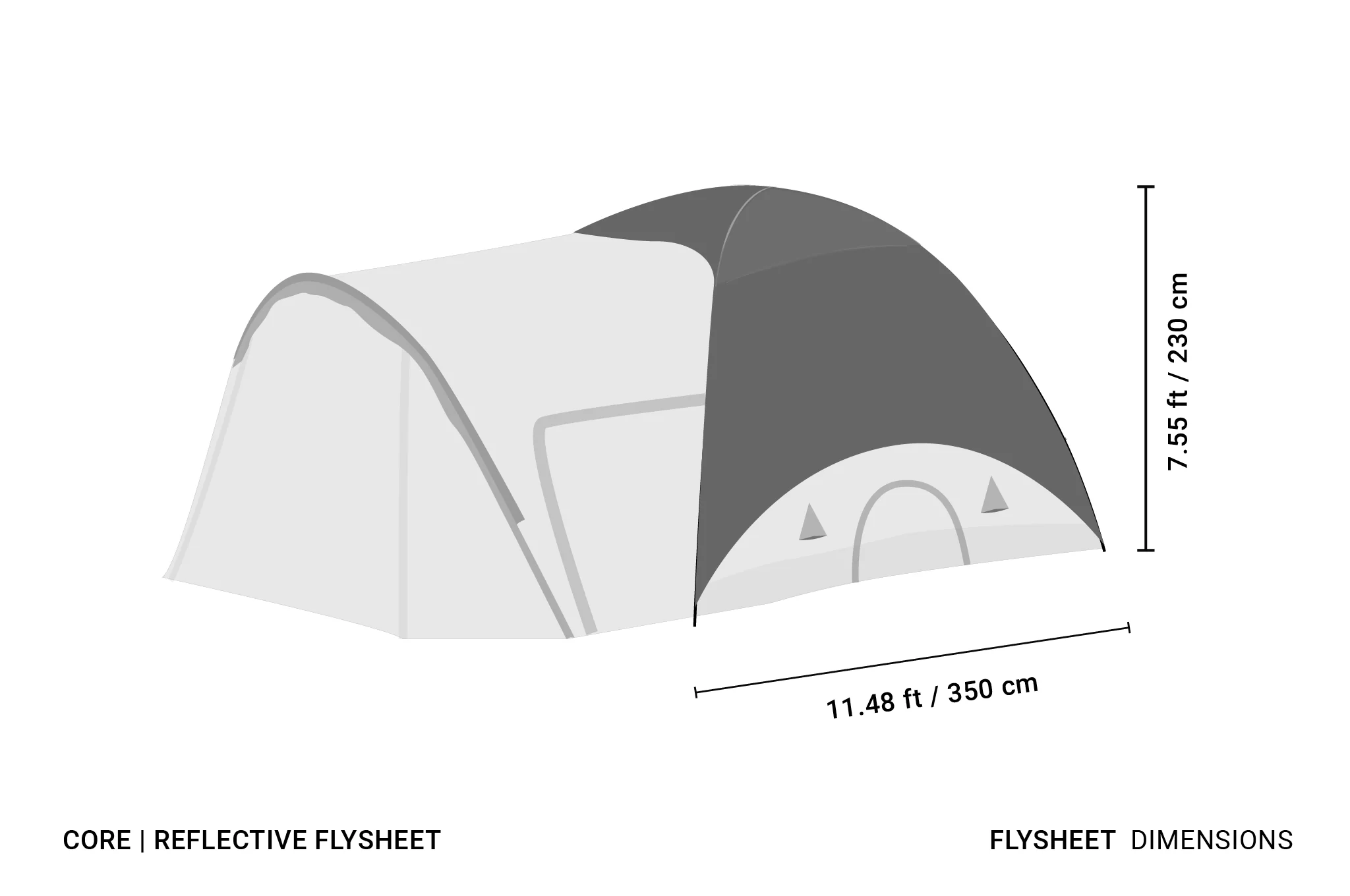 CORE REFLECTIVE FLYSHEET | DOUBLE SIDED (SC) - Image 2